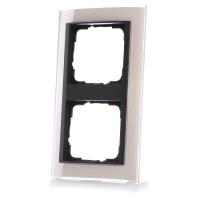 Gira Event Clear Zand / Antraciet 2-voudig