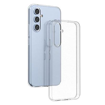 Lunso - Samsung Galaxy A54 - TPU Backcover hoes - Transparant