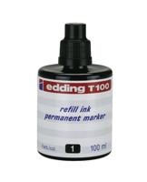 Navulinkt Edding T100 Permanent 100 ml (10 Stuks) - thumbnail