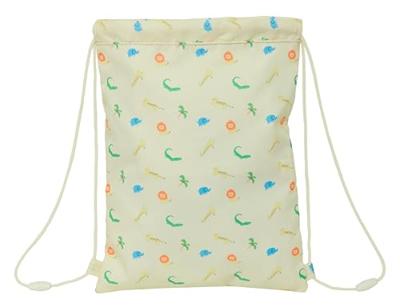 Rugtas met Koordjes Safta Selva Wit 26 x 34 x 1 cm