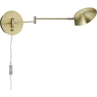 Led Wandlamp - Trion Kalka - 6w - Warm Wit 3000k - Dimbaar - Rond - Mat Koper - Aluminium