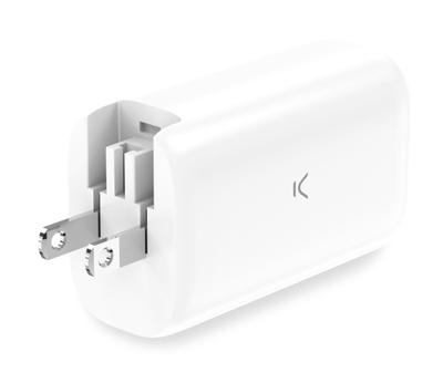 Oplader KSIX GaN Wit 65 W Oplader KSIX GaN Wit 65 W
