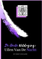 Volwassenen kleurboek De Grote Uitdaging : Uilen Van De Nacht - Emmy Sinclaire - Paperback (9789402199079) - thumbnail