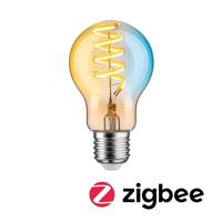 29155 Paulmann Home LED-lamp E27 Energielabel: G (A - G) 7.5 W Warmwit tot koudwit Goud - thumbnail