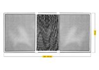 Muggennet Schellenberg Aluminium Wit Uitschuifbaar Met lijst Glasvezel 75 x 100 cm - thumbnail