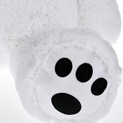 Monzana Knuffelbeer - Pluche - 100cm - Wit