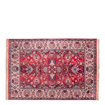Dutchbone Vloerkleed 'Bid' 200 x 300cm, kleur Old Red