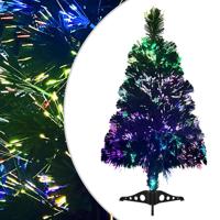 VidaXL Kunstkerstboom 64 cm glasvezel groen - thumbnail