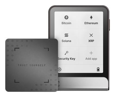 Ledger Flex Graphite + Recovery Key Hardware wallet Grijs 1 stuk(s)