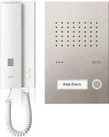 Ritto by Schneider RGE1818125 Complete set voor Deurintercom Kabelgebonden Eengezinswoning Wit, RVS - thumbnail