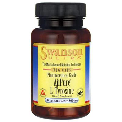 Ultra Ajipure L-tyrosine 500mg | Swanson | Natural