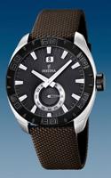 Festina horlogeband F16674-2 / F16674-3 Leder Bruin - thumbnail