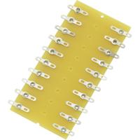 TRU COMPONENTS Soldeerlijst Dubbele rij Totaal aantal polen 20 Hardpapier (l x b x h) 82 x 38 x 1.6 mm 1 stuk(s) - thumbnail