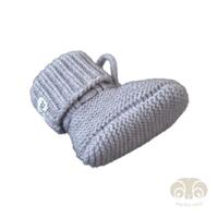 Lodger babyslofjes Merino Wol Drizzle - thumbnail