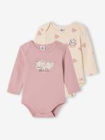 Set van 2 body's voor meisjes DISNEY ANIMALS® Marie de Aristokatten lila (poederkleur) - thumbnail