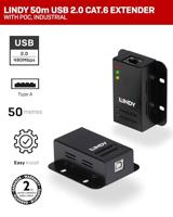 LINDY 42680 USB-extender USB-B Via netwerkkabel RJ45 50 m - thumbnail