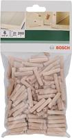 Bosch Accessoires Deuvel 6X30 mm | 200 stuks - 2609255310 - thumbnail