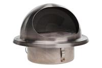 Enzo RVS buitenrooster 125mm design model bol - 1400455 - thumbnail