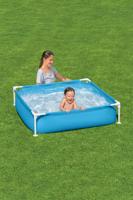 Bestway zwembad met stalen frame, 122x122x30,5 cm - thumbnail