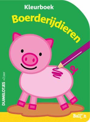 De Ballon Duimelotjes boerderijdieren kleurboek De Ballon Duimelotjes boerderijdieren kleurboek