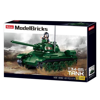 Sluban medium tank groen - 497dlg. Sluban medium tank groen - 497dlg.