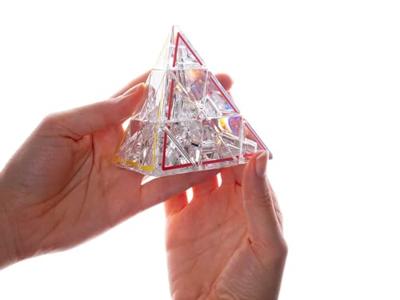 Recent Toys Pyraminx crystal le breinbreker puzzel Recent Toys Pyraminx crystal le breinbreker puzzel