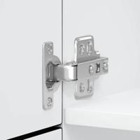 Keukenkast Porto bewerkt hout zwart - thumbnail