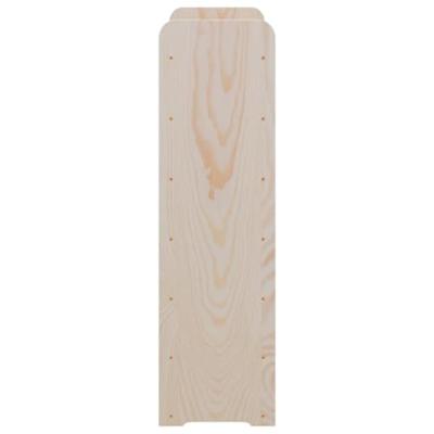 Wijnrek met bovenblad 67,5x25x87 cm massief grenenhout