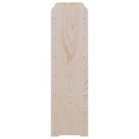 Wijnrek met bovenblad 67,5x25x87 cm massief grenenhout - thumbnail