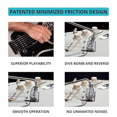VegaTrem VT1 UltraTrem Standard Stainless Steel Satin brug voor elektrische gitaar