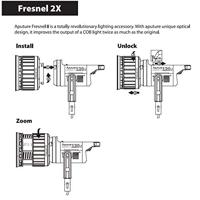 Aputure Fresnel 2x - thumbnail