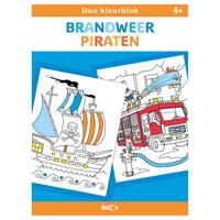 Standaard Uitgeverij Duo kleurblokken - brandweer en piraten - thumbnail