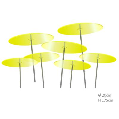 7 stuks! Zonnevangers Citroen geel groot 175x20 cm Cazador Del Sol - Cazador del sol 7 stuks! Zonnevangers Citroen geel groot 175x20 cm Cazador Del Sol - Cazador del sol