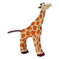Holztiger houten giraffe klein - thumbnail