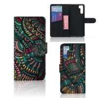 OPPO A91 | Reno3 | Telefoon Hoesje | Aztec - thumbnail