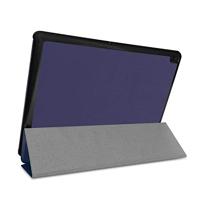 3-Vouw sleepcover hoes - Lenovo Tab E10 - Blauw - thumbnail