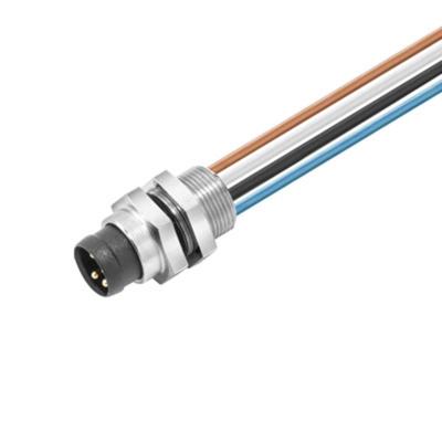Weidmüller 1861290000 Sensor/actuator inbouwconnector M8 Aantal polen (sensoren): 4 Stekker, inbouw 1 stuk(s)