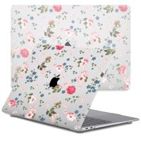 Lunso MacBook Pro 13 inch M1/M2 (2020-2022) cover hoes - case - Flower Boutique - thumbnail