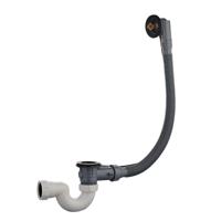 Wiesbaden Doblar Inbouw Badafvoer met Overloop - 40mm Aansluiting - thumbnail