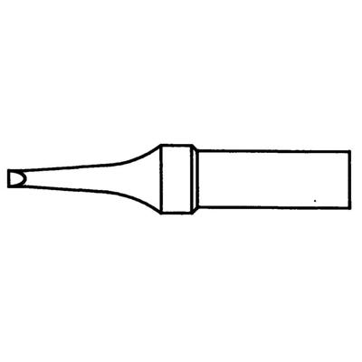 Weller 4ETR-1 Soldeerpunt Platte vorm Grootte soldeerpunt 1.6 mm Lengte soldeerpunt: 34.5 mm Inhoud: 1 stuk(s)