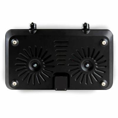 Elektrische Kookplaat DOMO Zwart 2500 W 45,5 x 29,0 x 8,2 cm