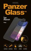 PanzerGlass Standard Privacy P2662 Screenprotector (glas) met privacyfolie Apple iPhone 11, iPhone XR 1 stuk(s) Anti-vingerafdruk, Antibacterieel - thumbnail