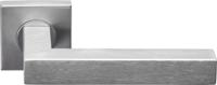 Formani | Deurkruk BASIC BSQ1-G op vierkant rozet | RVS mat - thumbnail