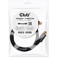 CLUB3D DisplayPort 1.4 HBR3 Cable 1m Male/Male 8K60Hz - thumbnail