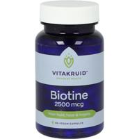 Vitakruid Biotine 2500 mcg Huid & Haar Capsules - thumbnail