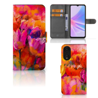 Hoesje OPPO A78 5G | A58 5G Tulips - thumbnail