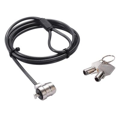 Dicota D30971 kabelslot Zwart, Zilver 2 m Dicota D30971 kabelslot Zwart, Zilver 2 m