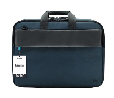 Laptoptas Mobilis 005033 Zwart Zwart/Blauw 16"