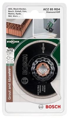 Bosch Accessoires Diamant-RIFF segmentzaagblad ACZ 85 RD4 - 2609256972 - thumbnail