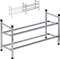 Storage Solutions schoenenrek met 2 lagen (61,5-115)x23x38 cm - thumbnail